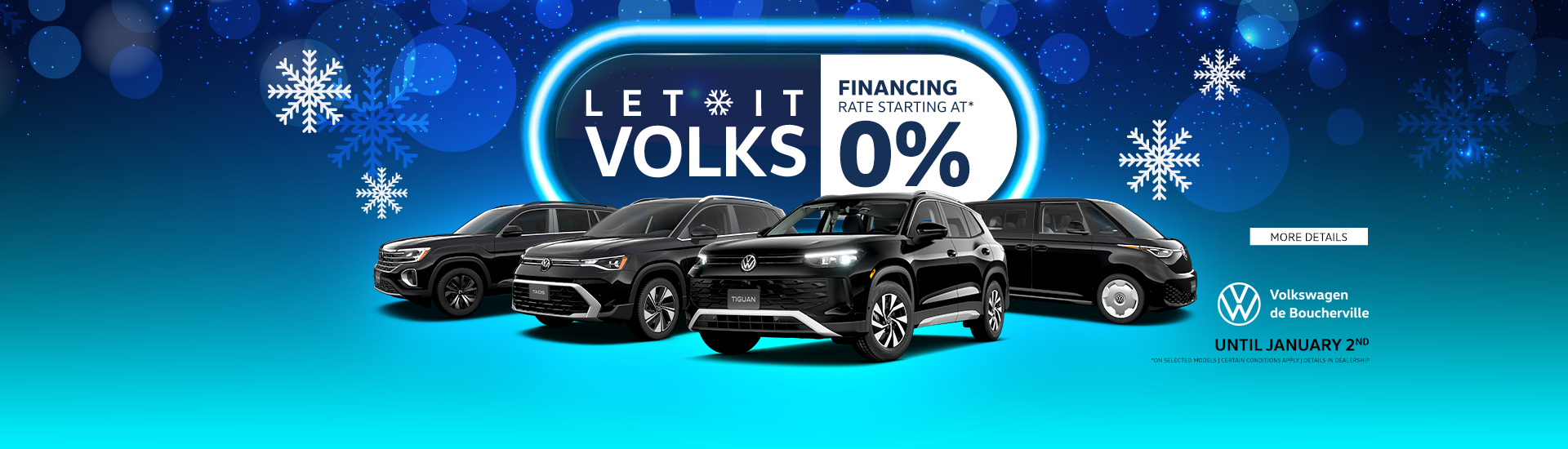 LET IT VOLKS SALES EVENT ! LET IT VOLKS SALES EVENT !