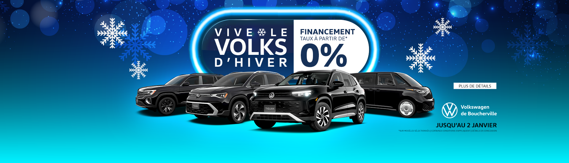 ÉVÉNEMENT VIVE LE VOLKS D'HIVER ! ÉVÉNEMENT VIVE LE VOLKS D'HIVER !