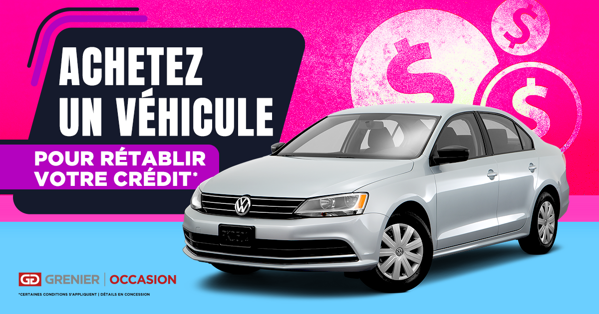 RÉTABLISSEZ VOTRE CRÉDIT !