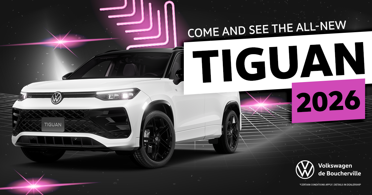 COME AND SEE THE ALL-NEW 2026 TIGUAN !