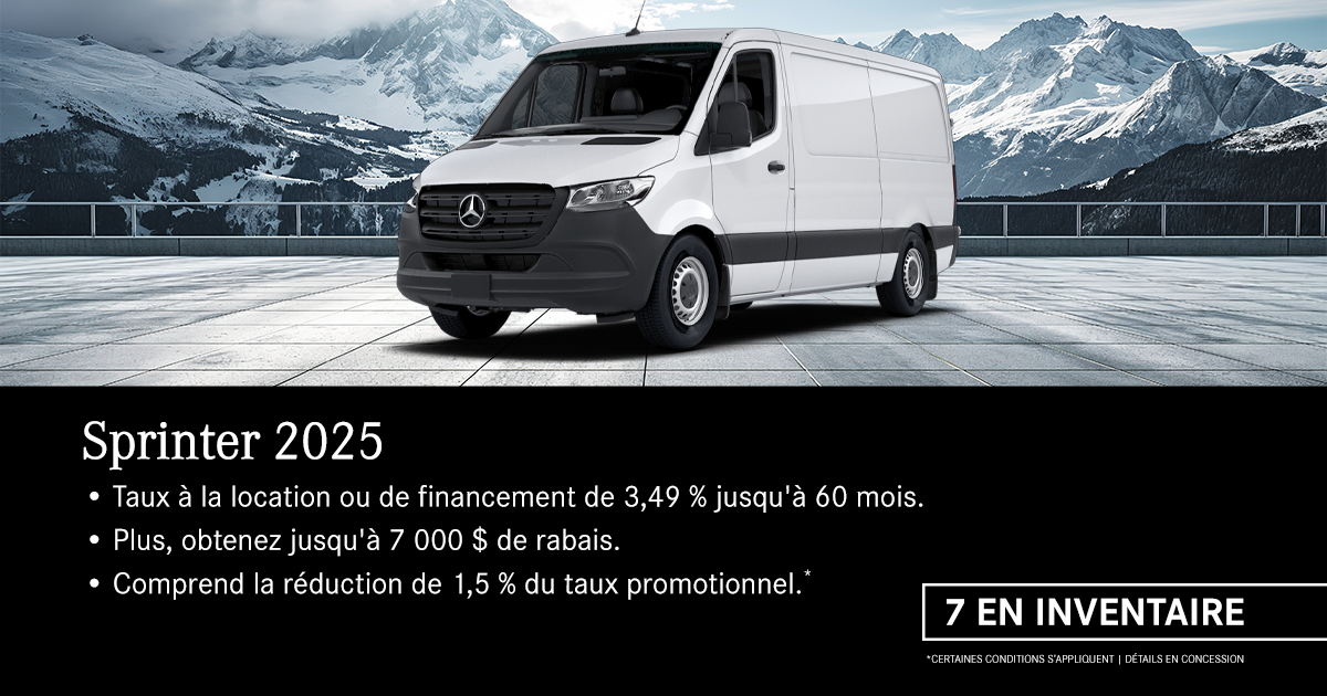 SPRINTER 2025 !