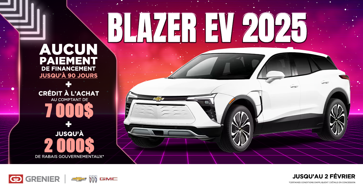 BLAZER EV 2025 !
