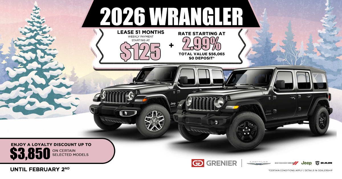 2026 WRANGLER !