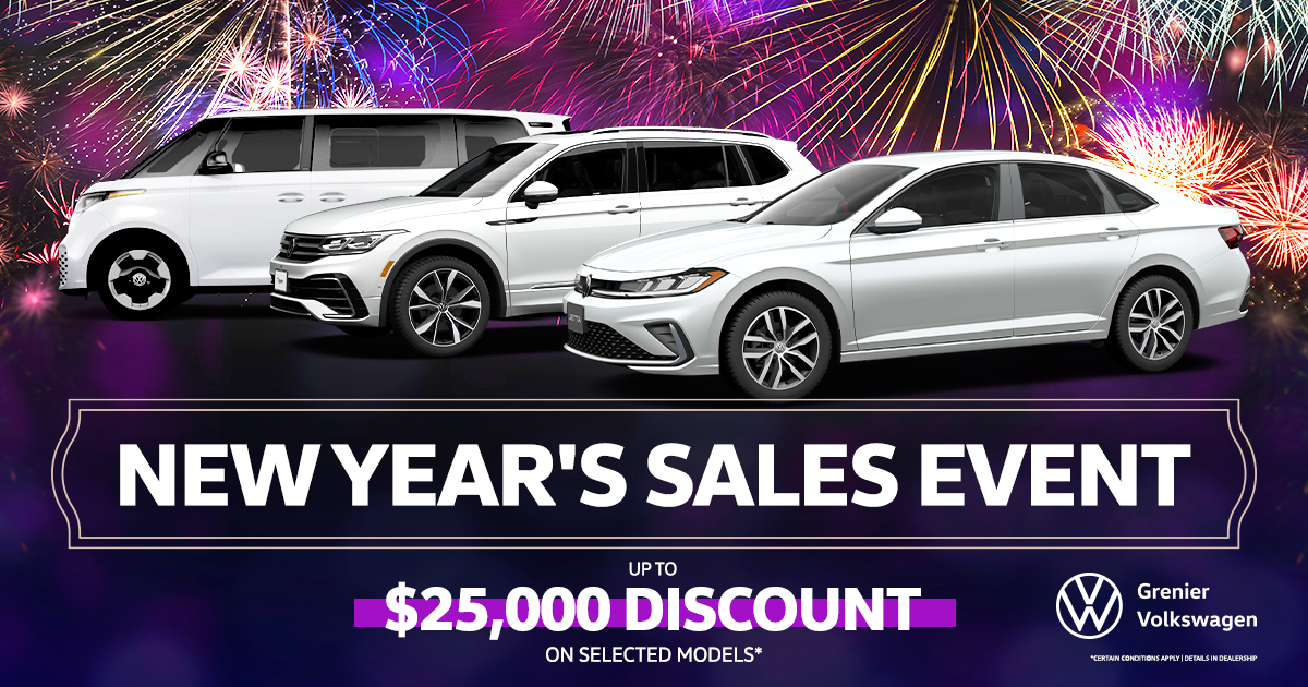NEW YEAR'S SALES EVENT !