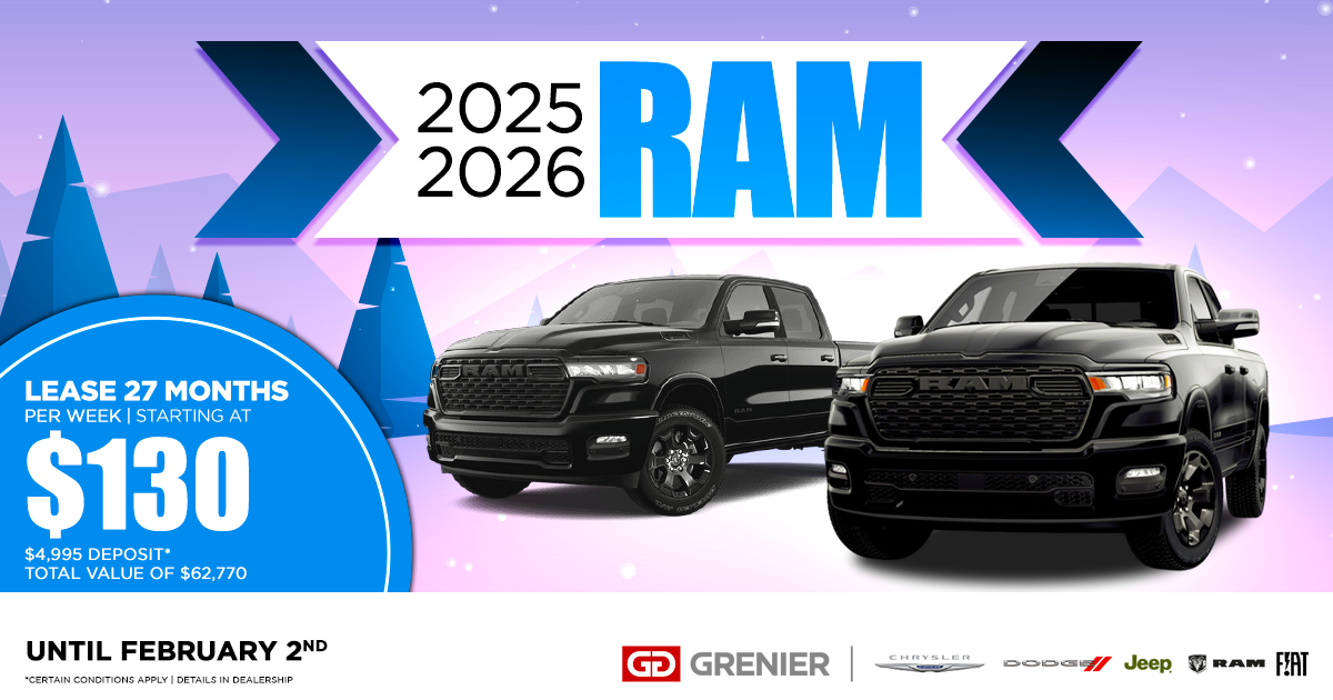 2025-2026 RAM !