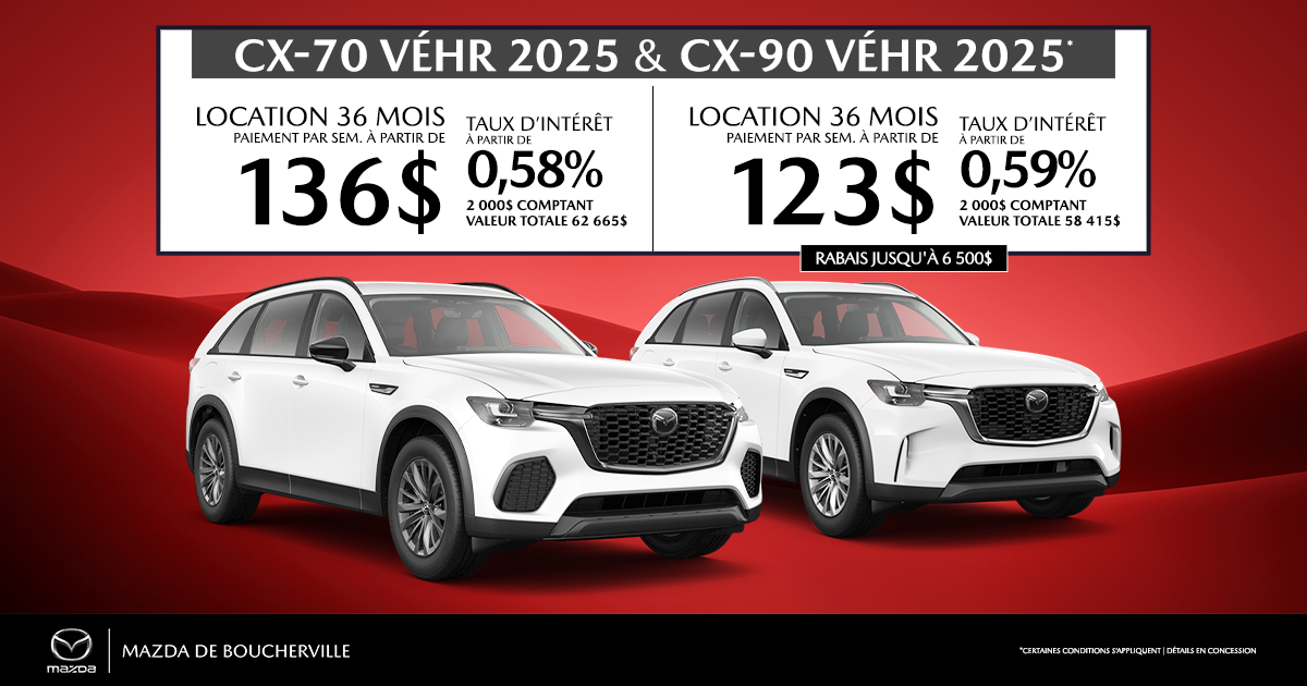 CX-70 2025 & CX-90 2025 !