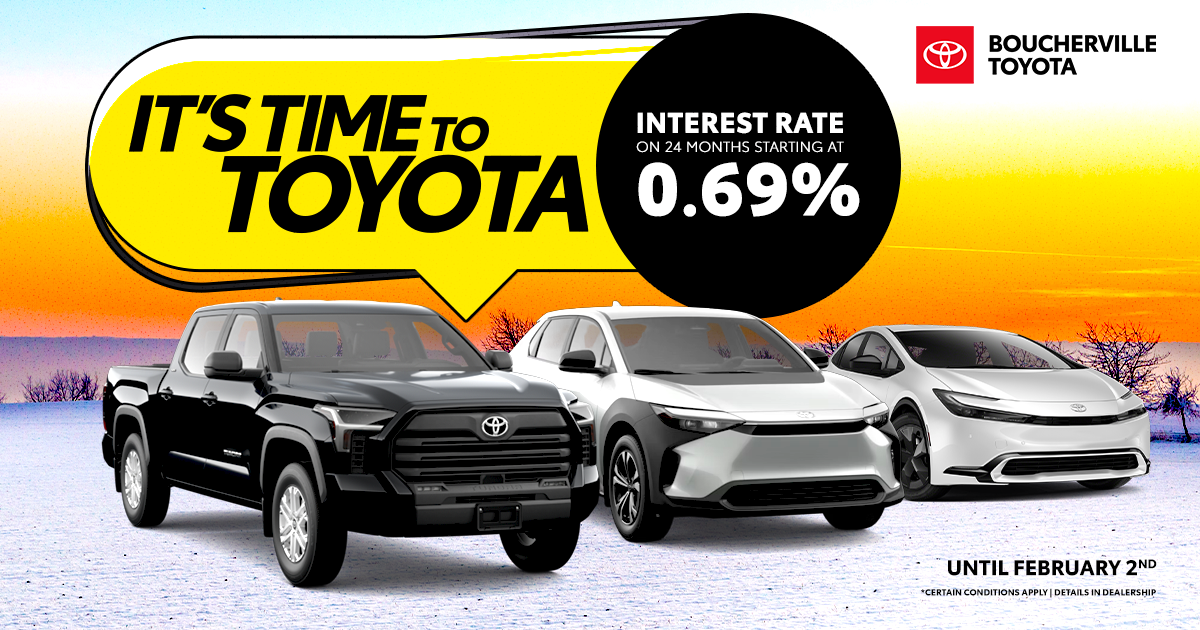 IT'S TIME TO TOYOTA !