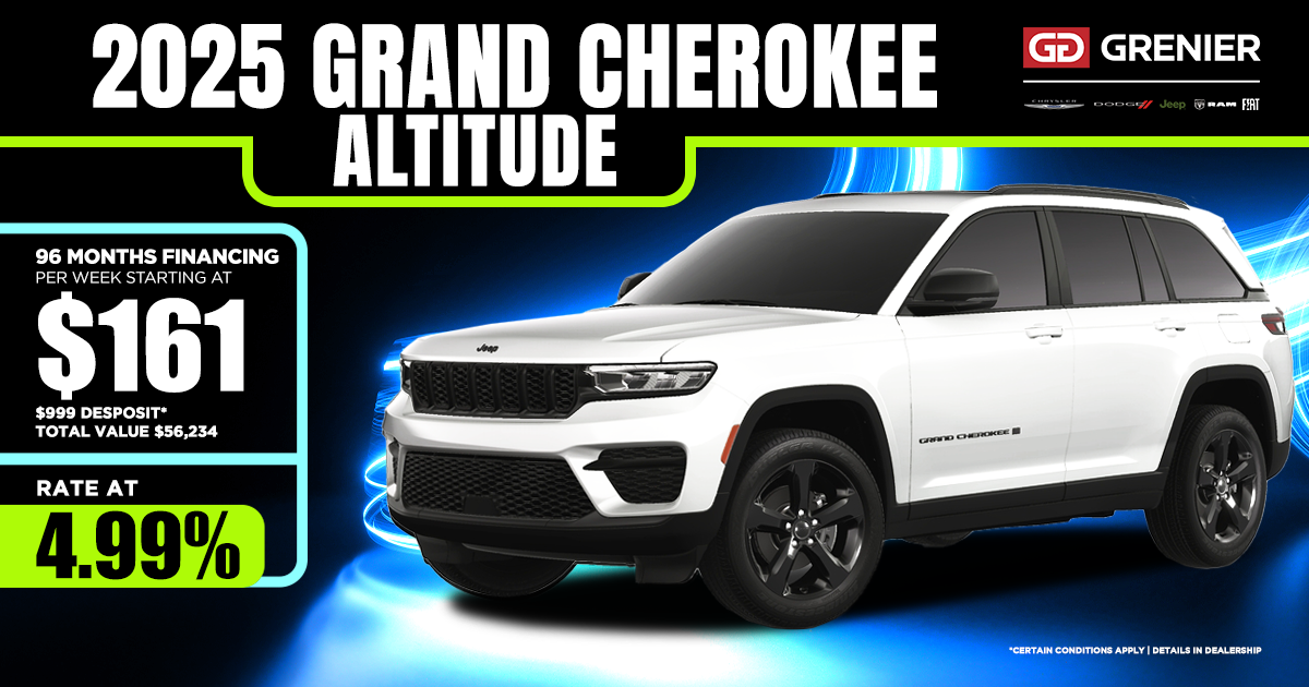 2025 JEEP GRAND CHEROKEE ALTITUDE !