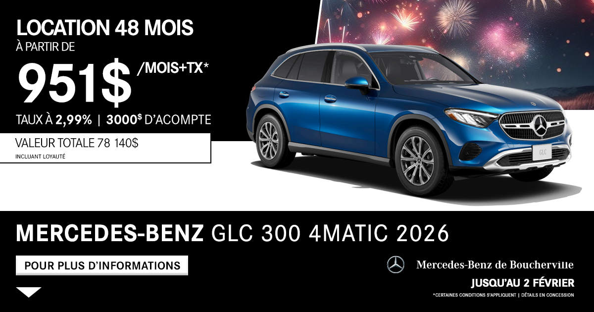 GLC 300 4MATIC 2026
