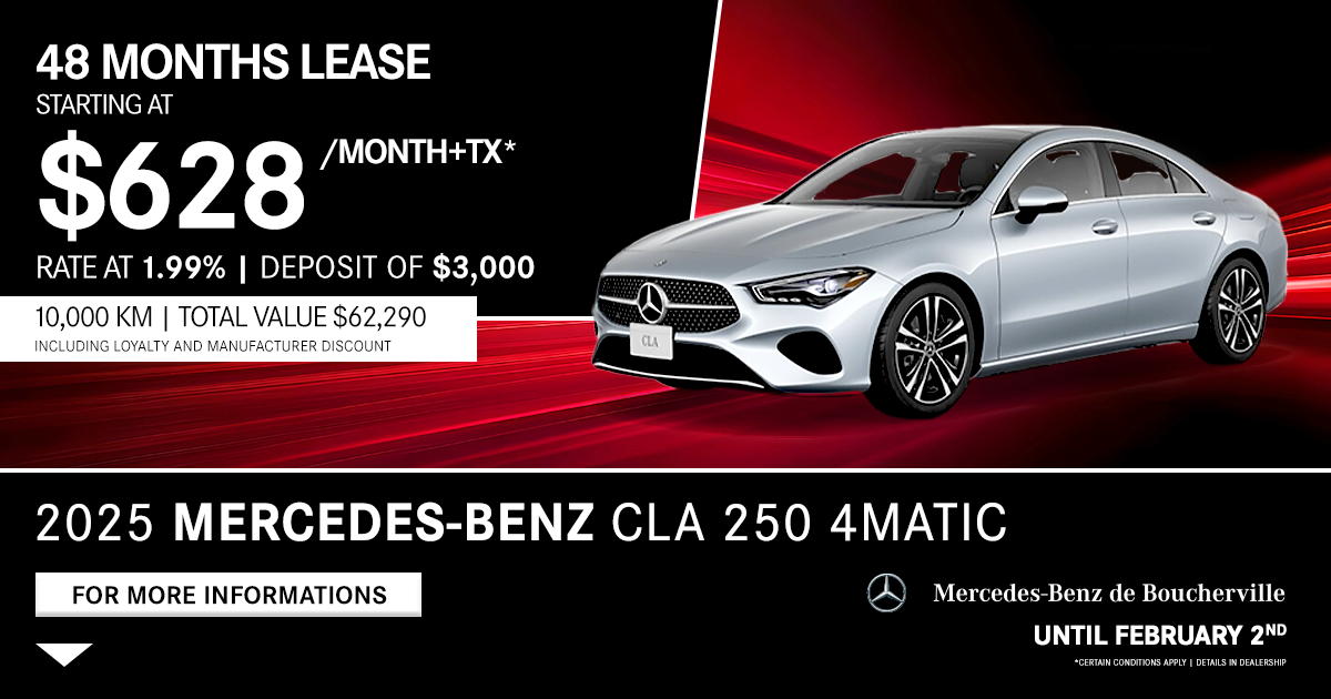 2025 CLA 250 4MATIC