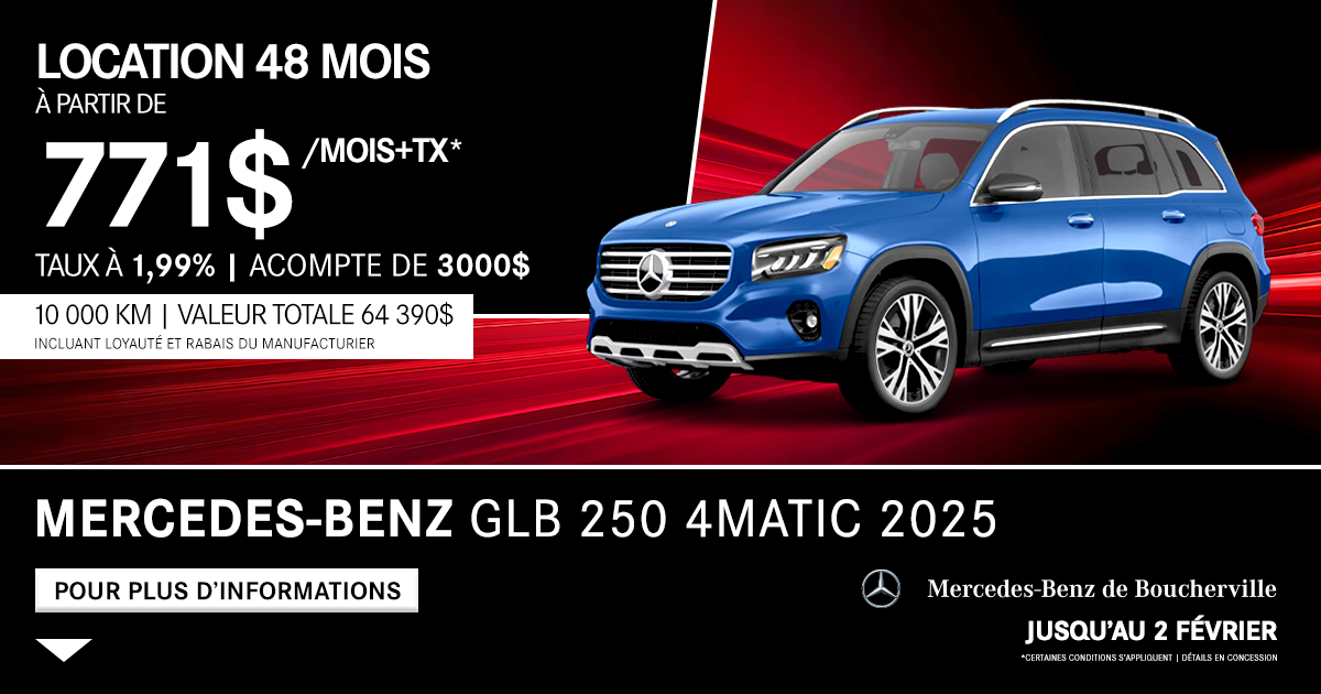 GLB 250 4MATIC 2025