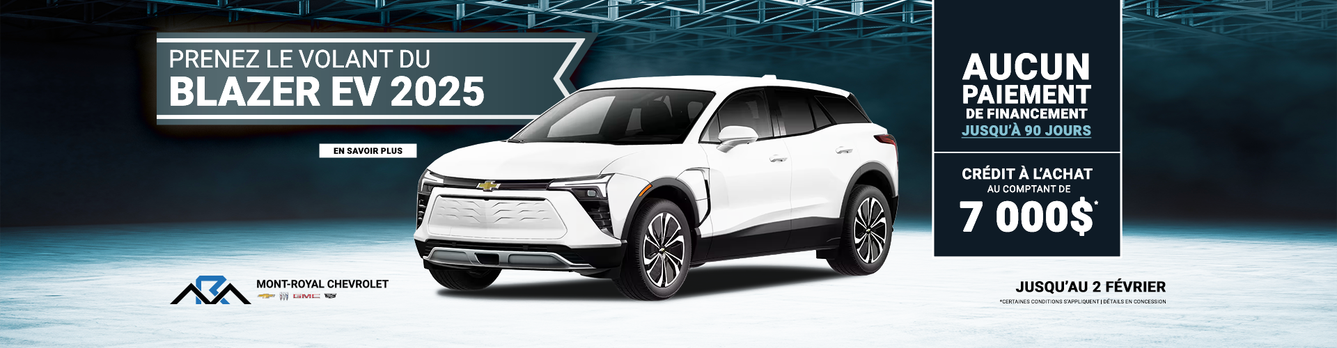 PRENEZ LE VOLANT DU BLAZER EV 2025 !