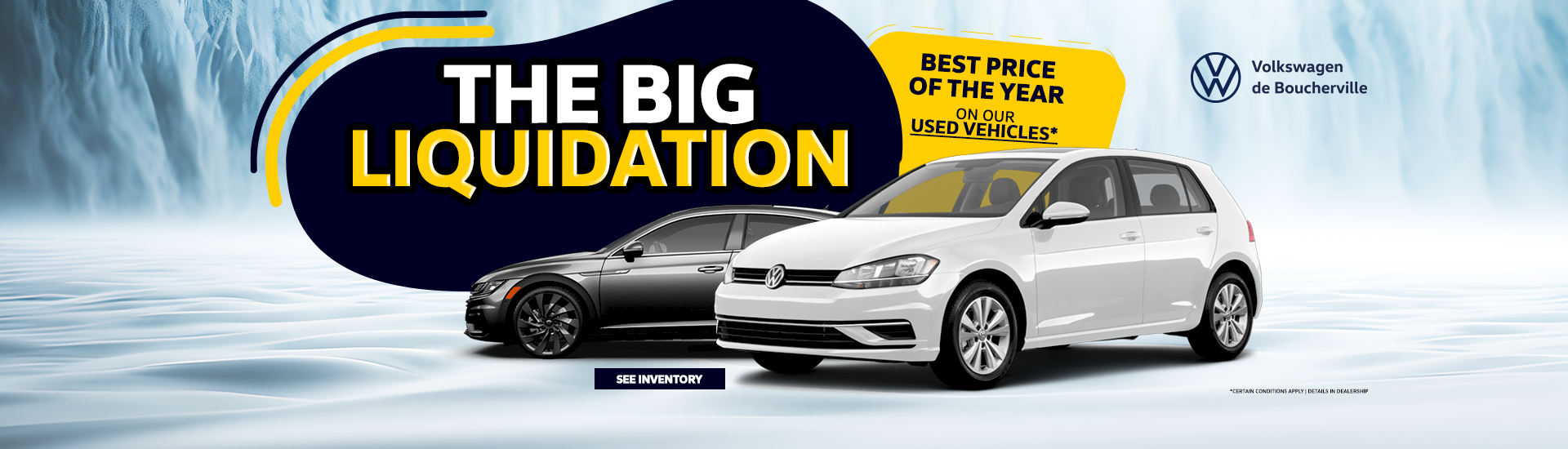 THE BIG LIQUIDATION ! THE BIG LIQUIDATION !