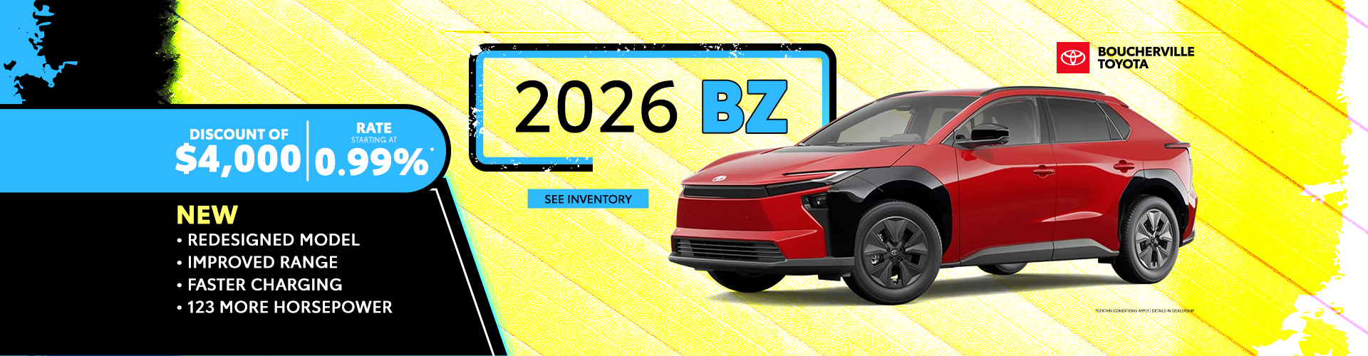 DISCOVER THE 2026 BZ ! DISCOVER THE 2026 BZ !