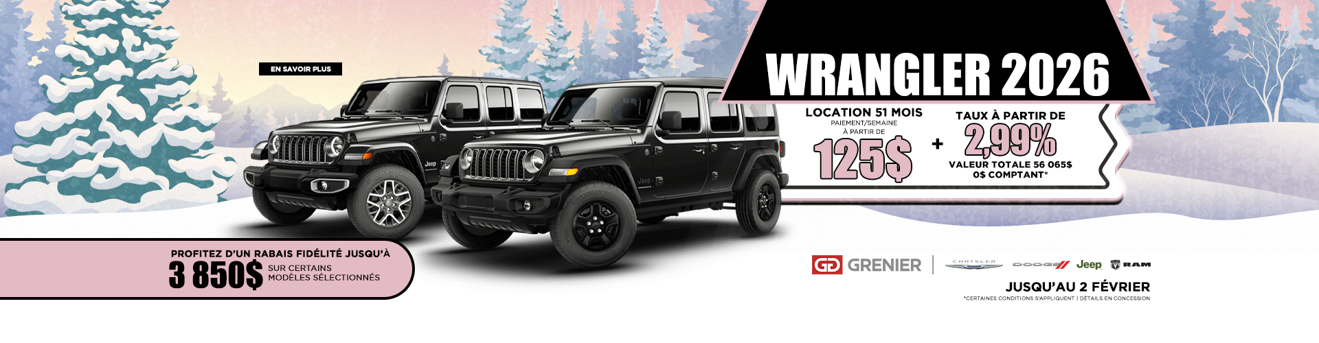 WRANGLER 2026 !