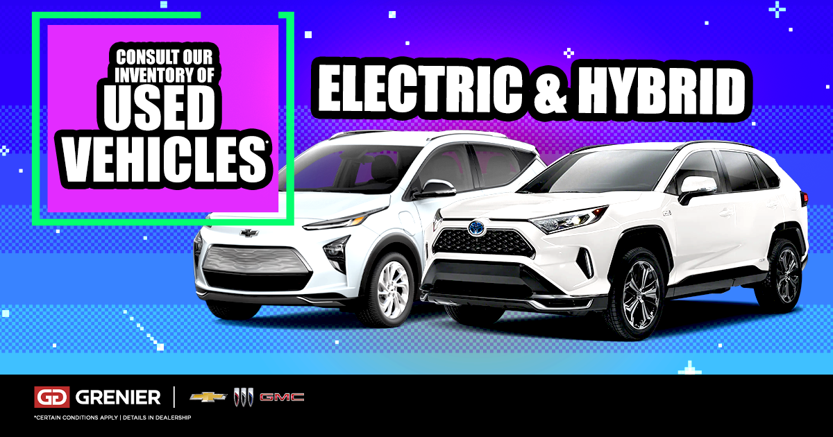 USED ELECTRIC AND HYBRID VEHICLES !