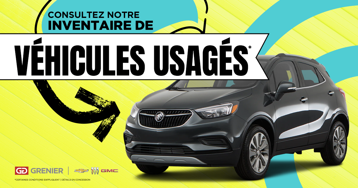 CONSULTEZ NOTRE INVENTAIRE USAGÉS !