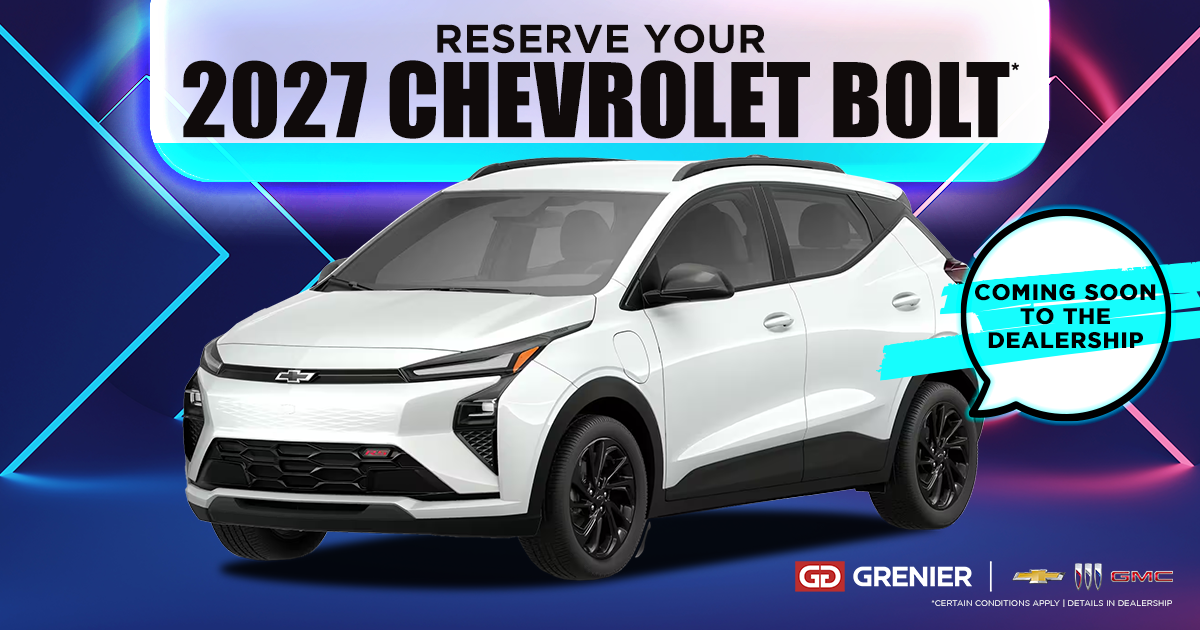 RESERVE YOUR 2027 BOLT !
