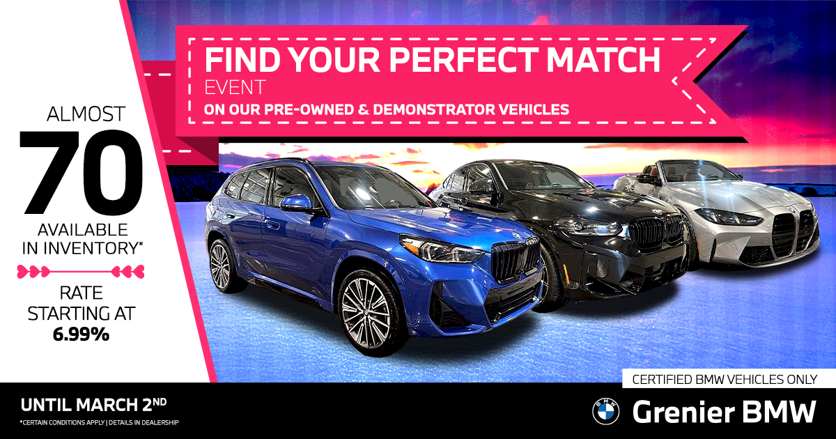 FIND YOUR PERFECT MATCH EVENT !
