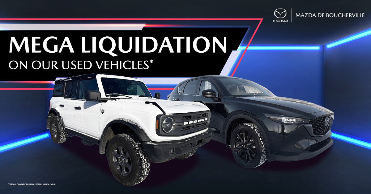 MEGA LIQUIDATION ON OUR USED VEHICLES !