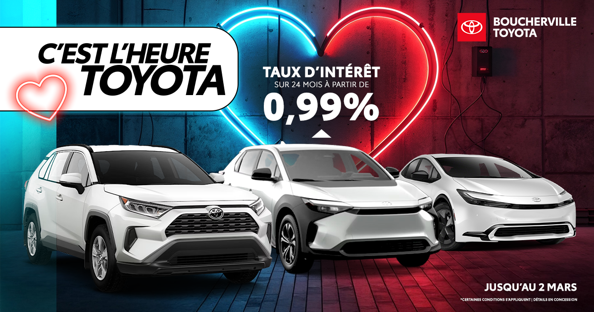 C'EST L'HEURE TOYOTA !