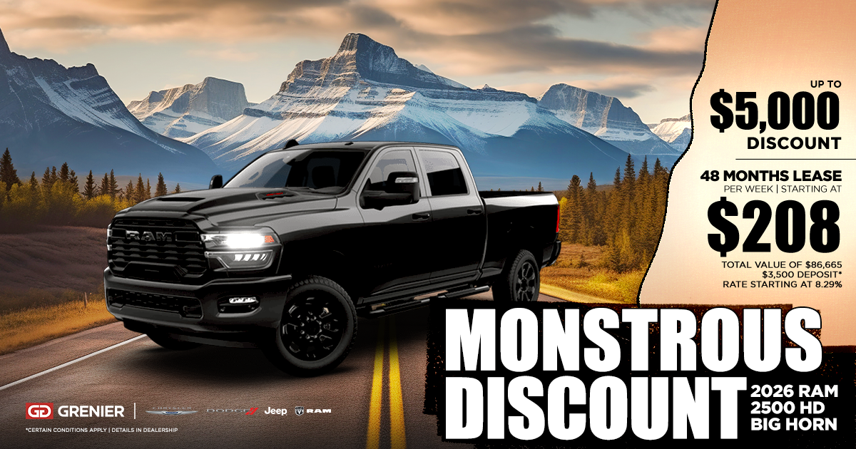 MONSTROUS DISCOUNT !