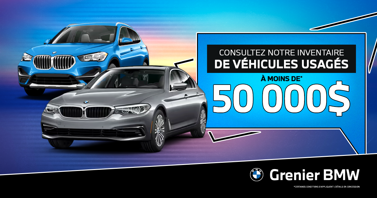 INVENTAIRE À MOINS DE 50 000$ !