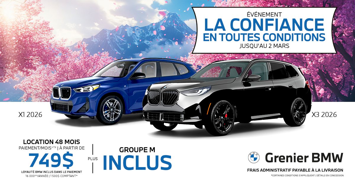 ÉVÉNEMENT LA CONFIANCE EN TOUTES CONDITIONS !