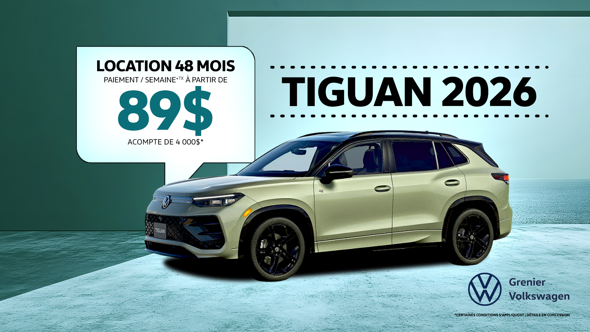 ROULEZ EN TIGUAN 2026 !