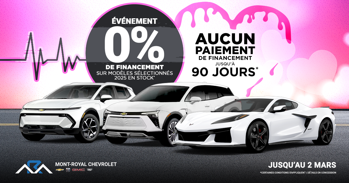 ÉVÉNEMENT 0% !