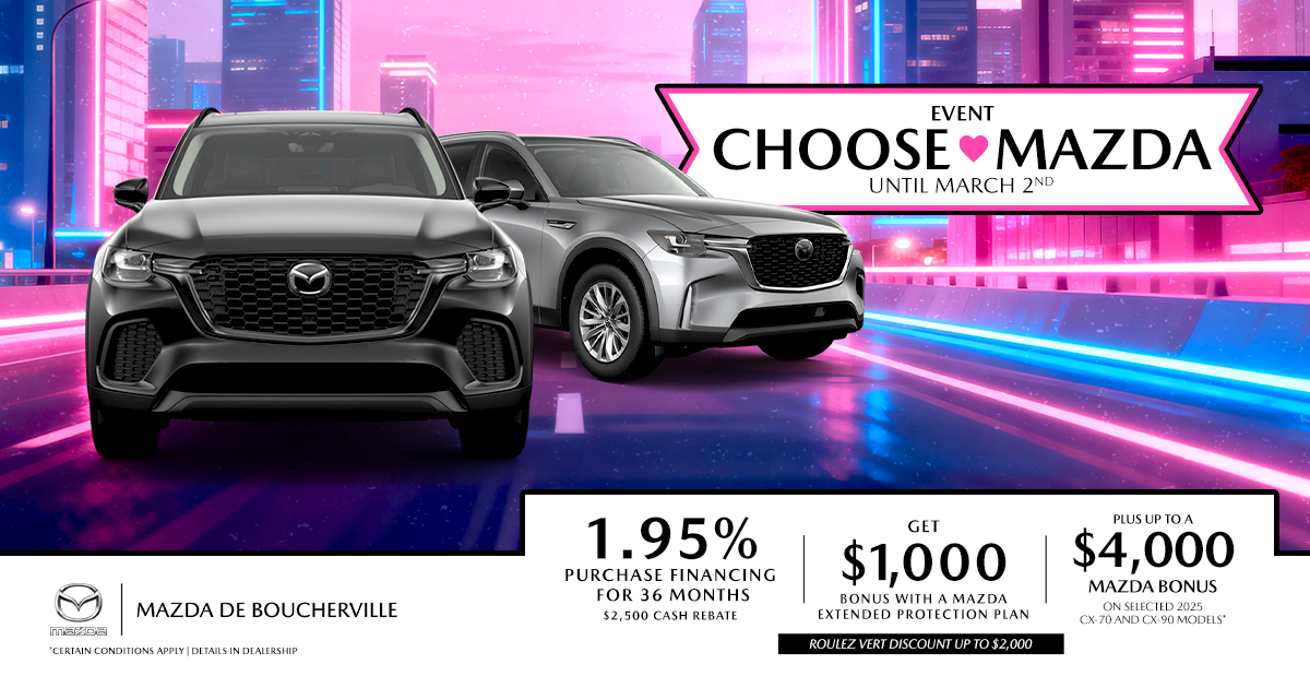 DISCOVER MAZDA EVENT !