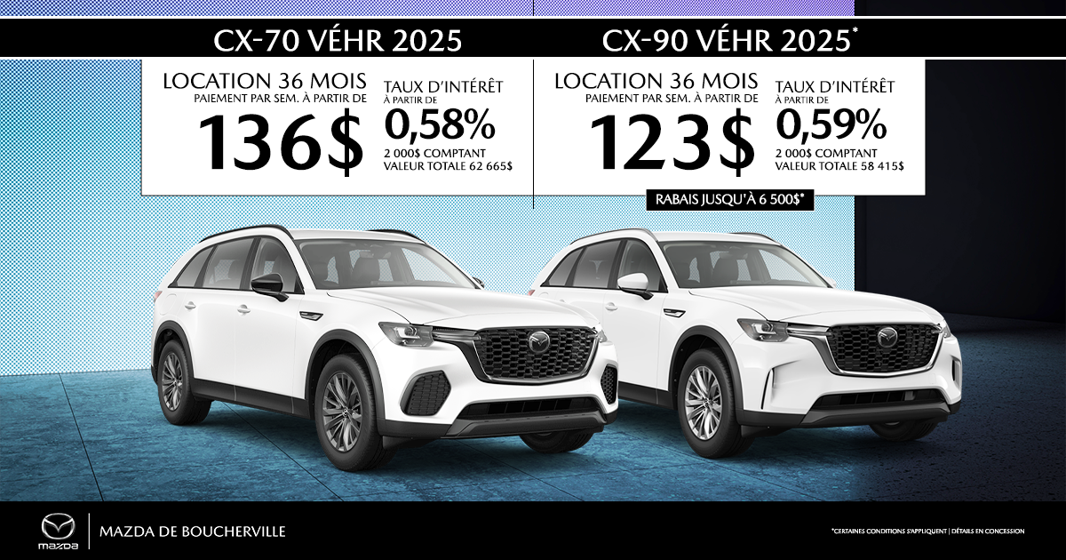 CX-70 2025 & CX-90 2025 !