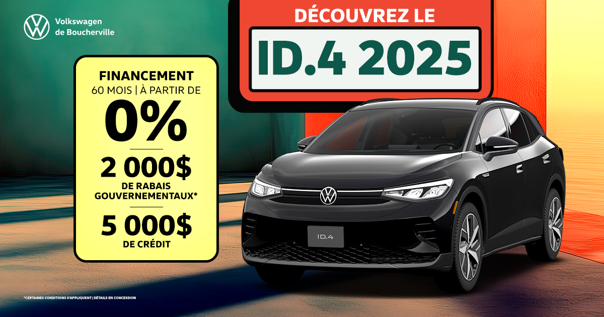DÉCOUVREZ LE ID.4 2025 !