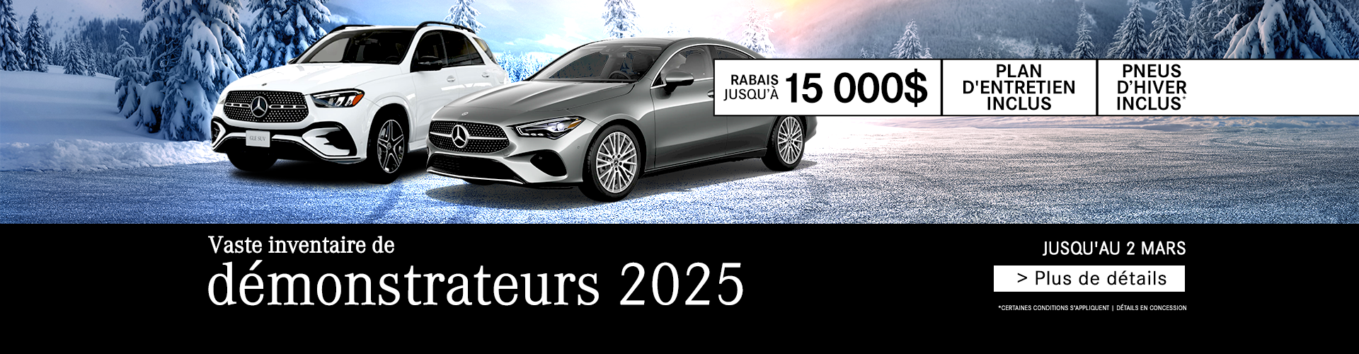 DÉMONSTRATEURS 2025 DÉMONSTRATEURS 2025