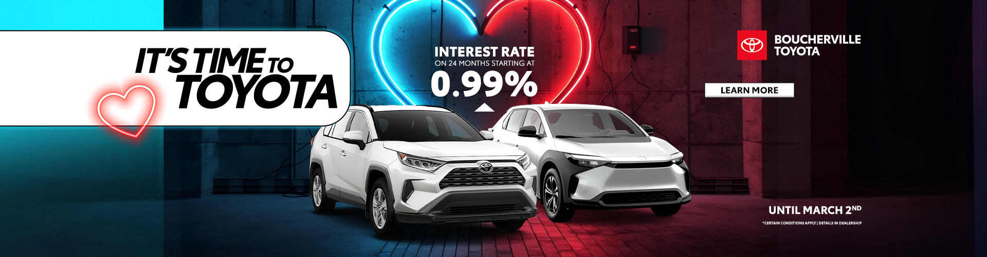 IT'S TIME TO TOYOTA !