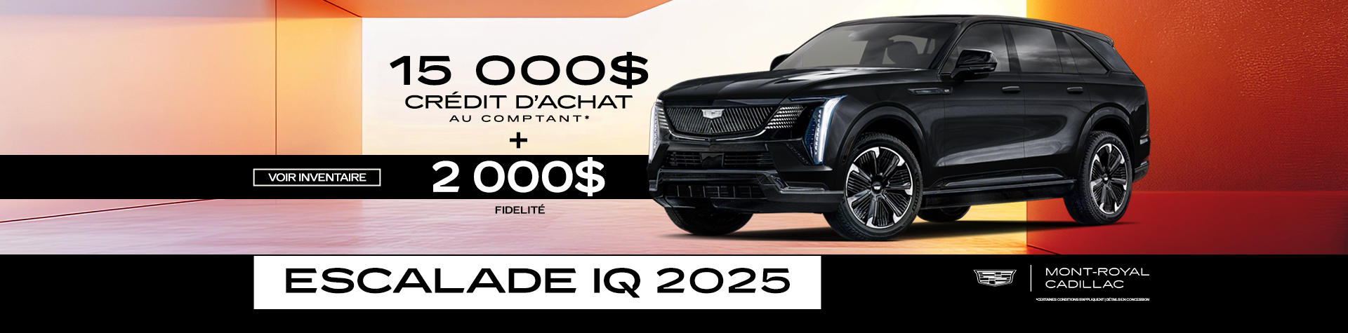 ESCALADE IQ 2025 !