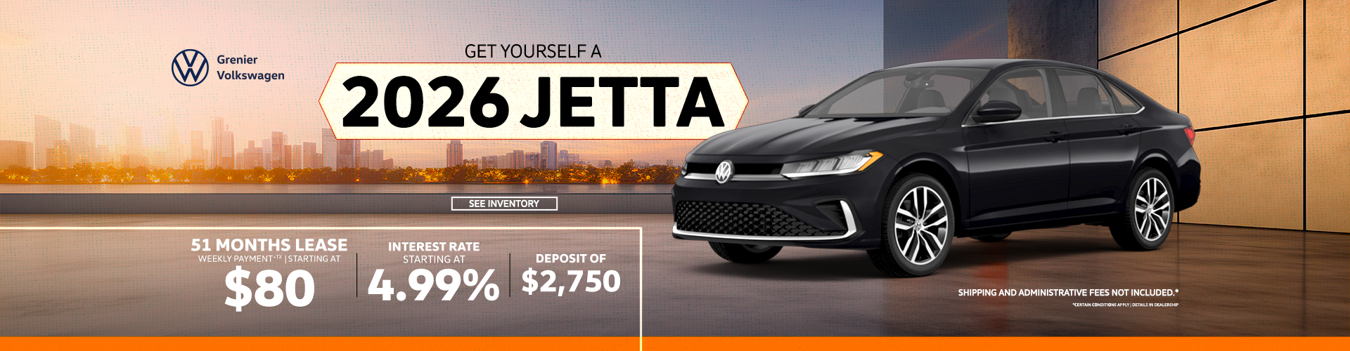 TREAT YOURSELF TO A 2026 JETTA !