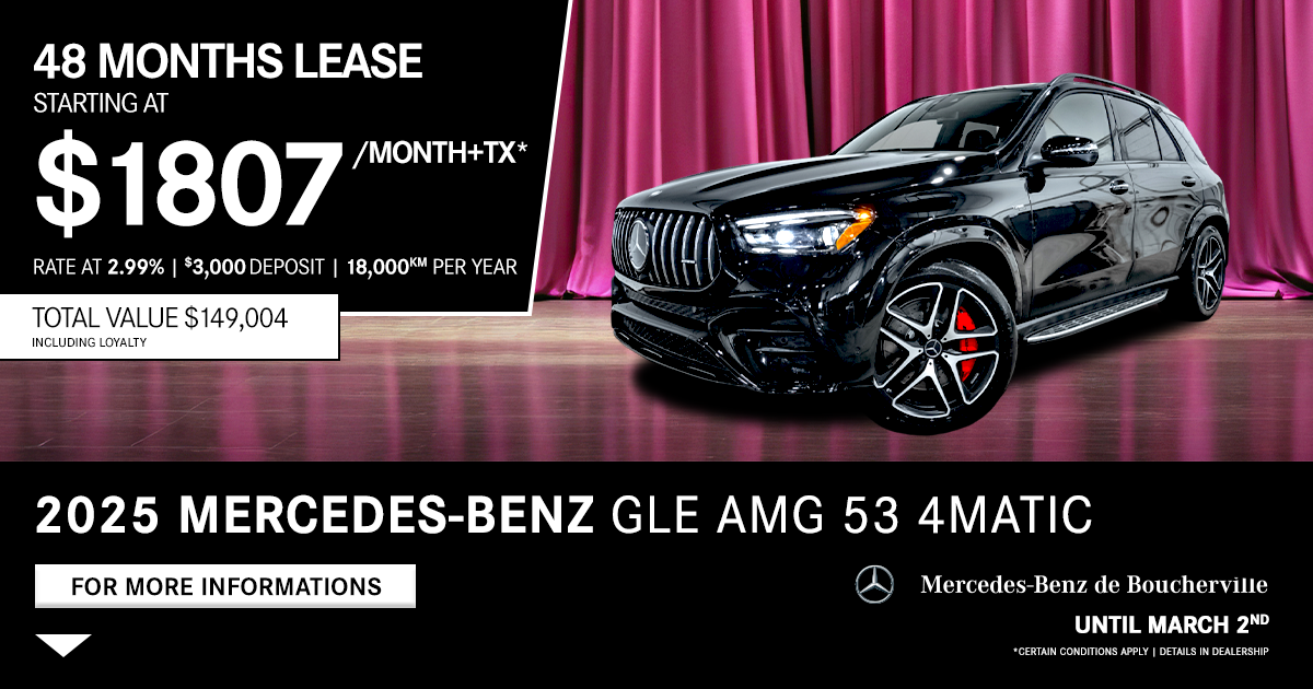 2025 GLE AMG 53 4MATIC !