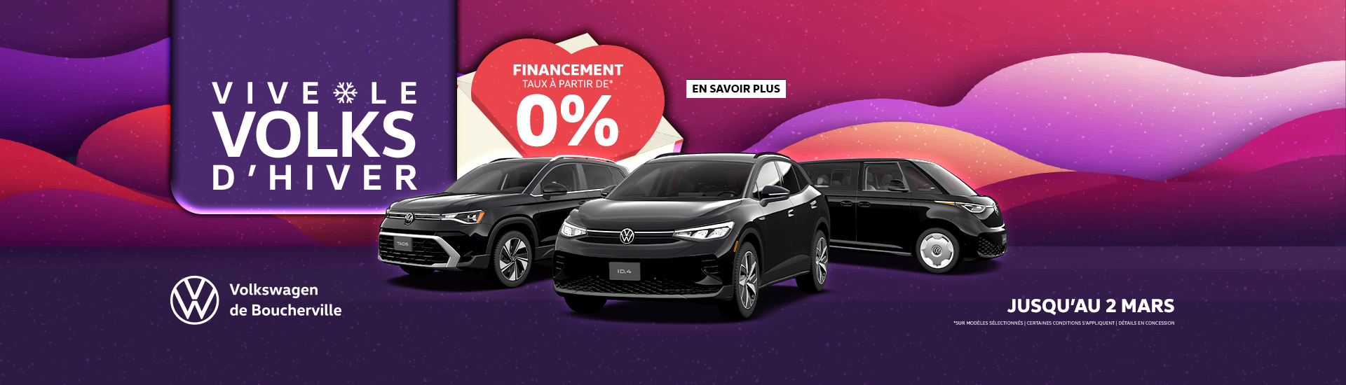 ÉVÉNEMENT VIVE LE VOLKS D'HIVER !