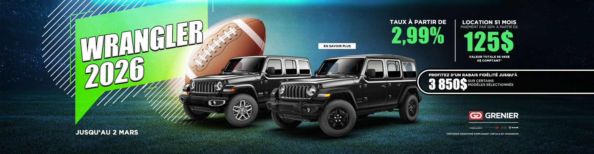 WRANGLER 2026 !