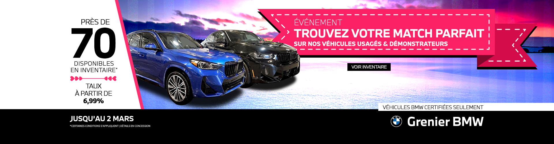 ÉVÉNEMENT TROUVEZ VOTRE MATCH PARFAIT !