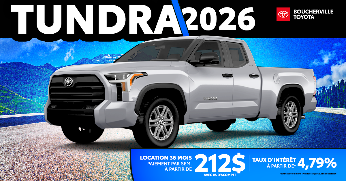TUNDRA 2026 !