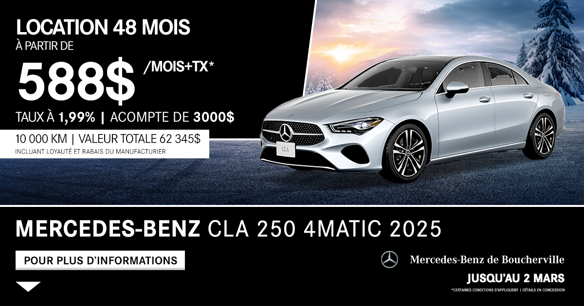CLA 250 4MATIC 2025