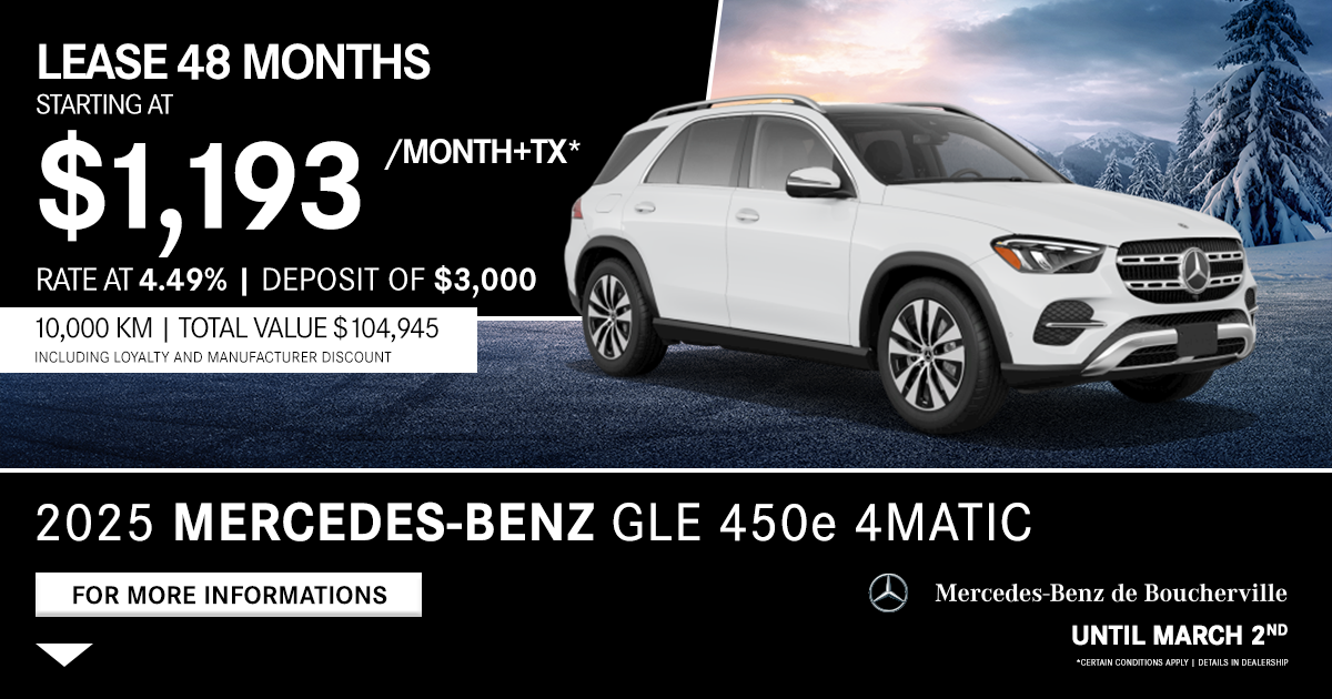 2025 GLE 450e 4MATIC