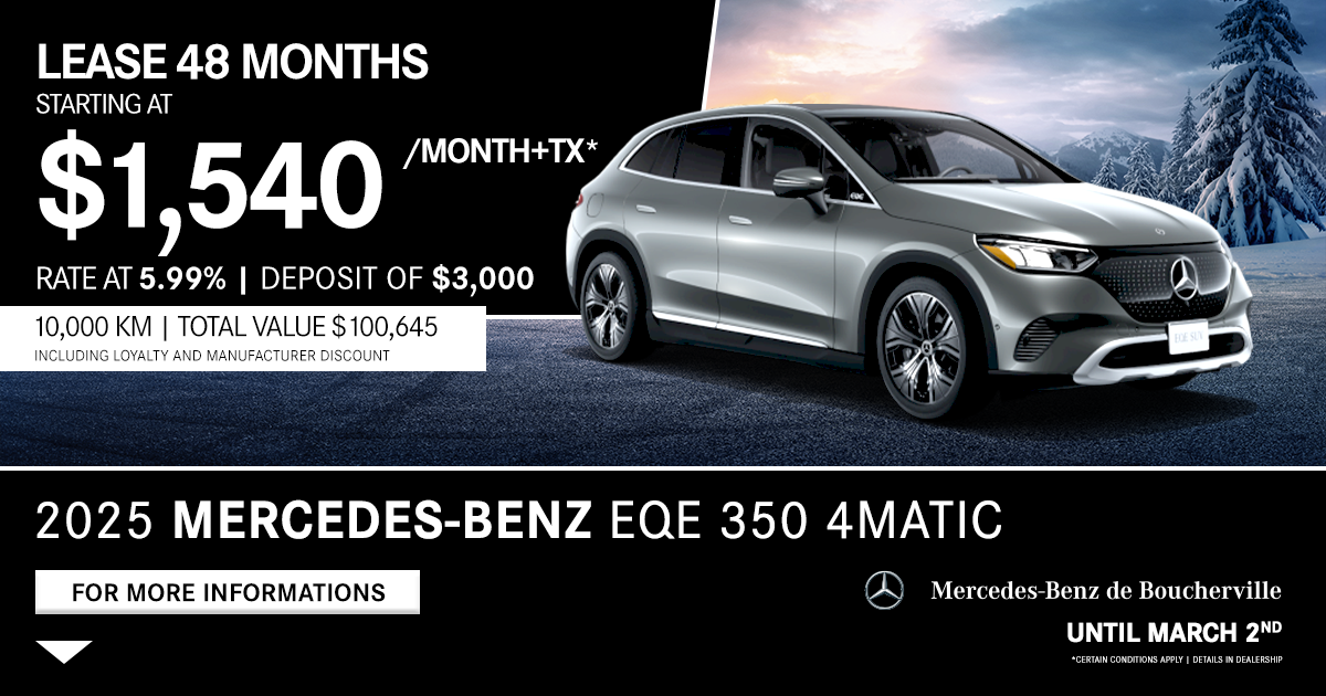 2025 EQE 350 4MATIC