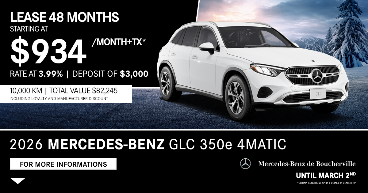 2026 GLC 350e 4MATIC