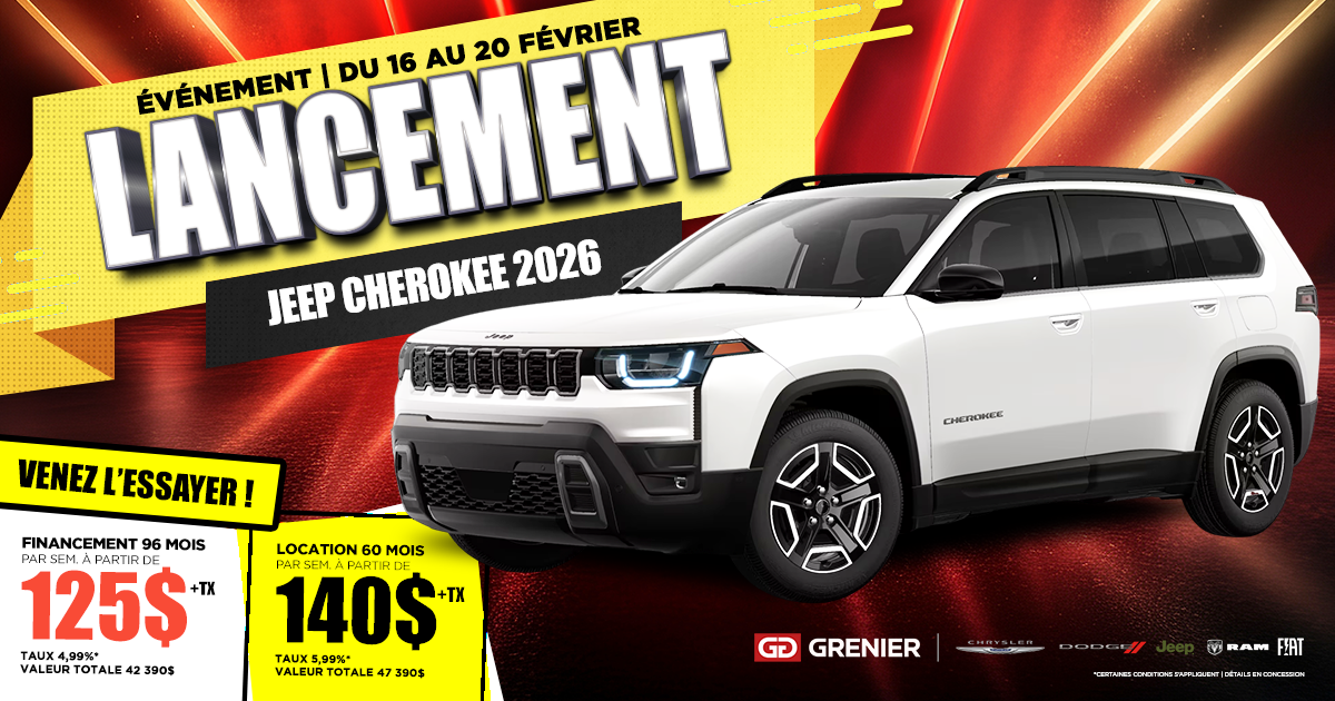 ÉVÉNEMENT LANCEMENT !