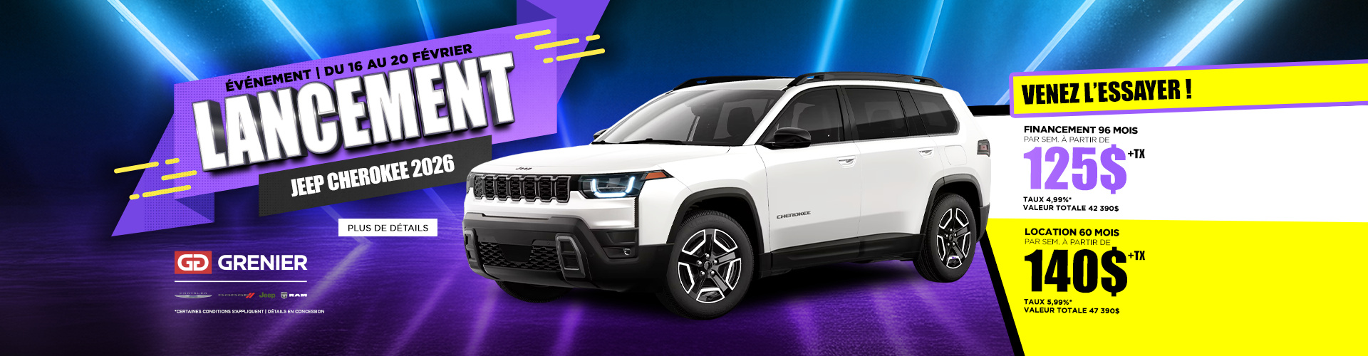 ÉVÉNEMENT LANCEMENT !