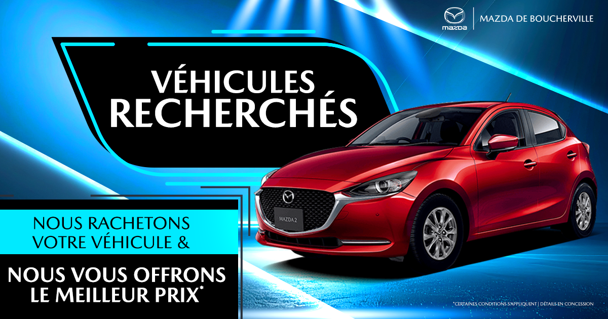 VÉHICULES RECHERCHÉS !