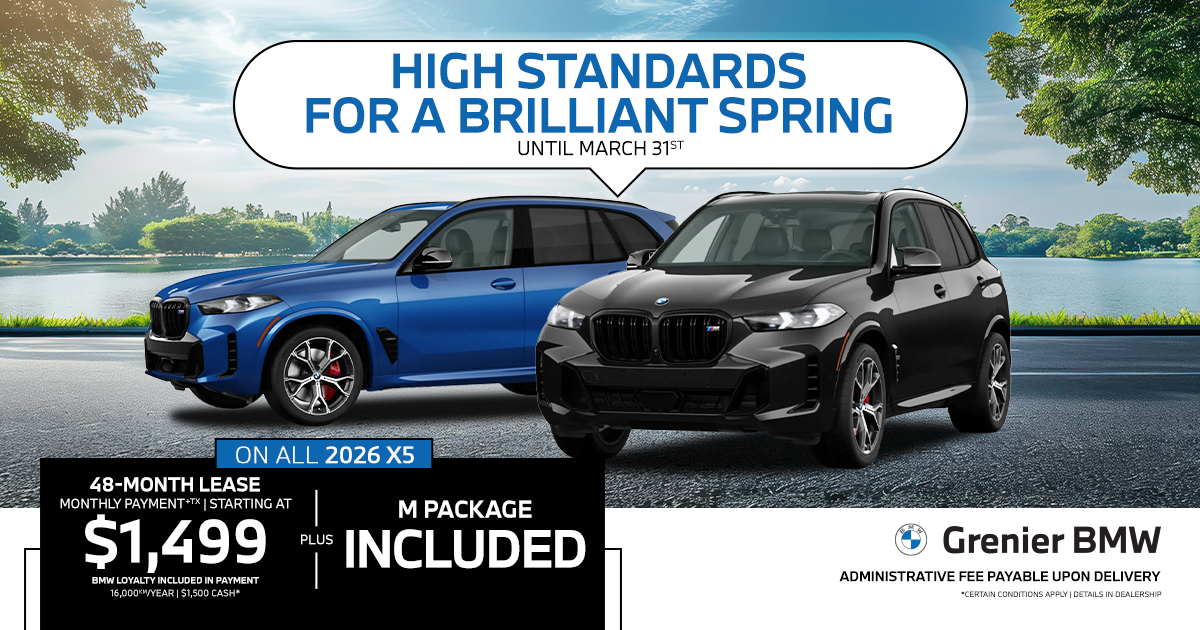 HIGH STANDARDS FOR A BRILLIANT SPRING !